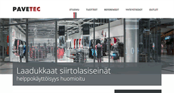 Desktop Screenshot of pavetec.fi
